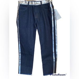 Current Elliott The Fling High Rise Jeans/ Silver color Womens SIZES, 27